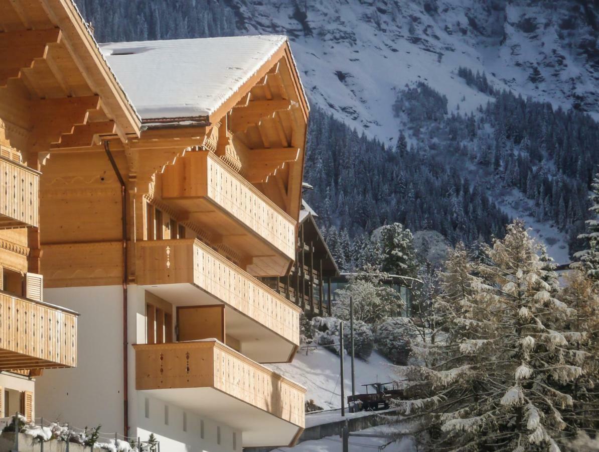 Holiday Flat #1, Chalet Aberot, Wengen, Switzerland Екстериор снимка