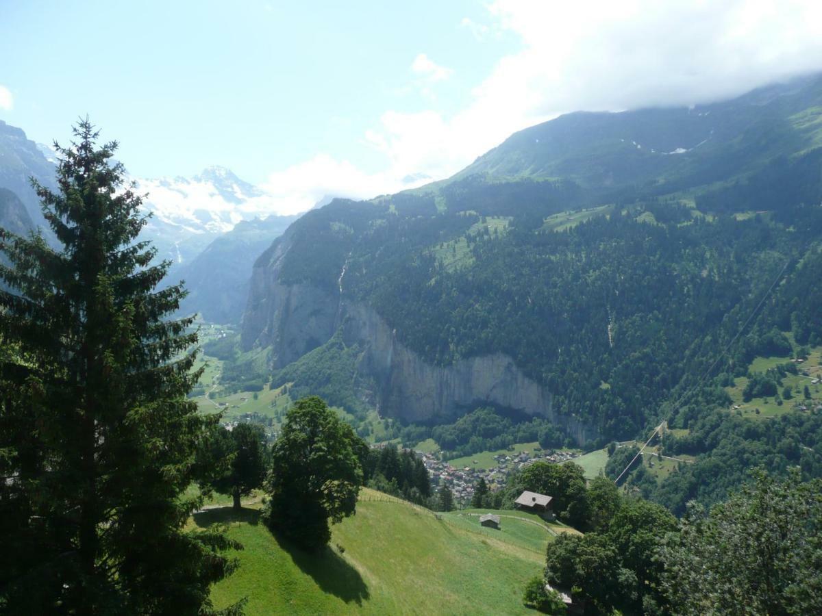 Holiday Flat #1, Chalet Aberot, Wengen, Switzerland Екстериор снимка
