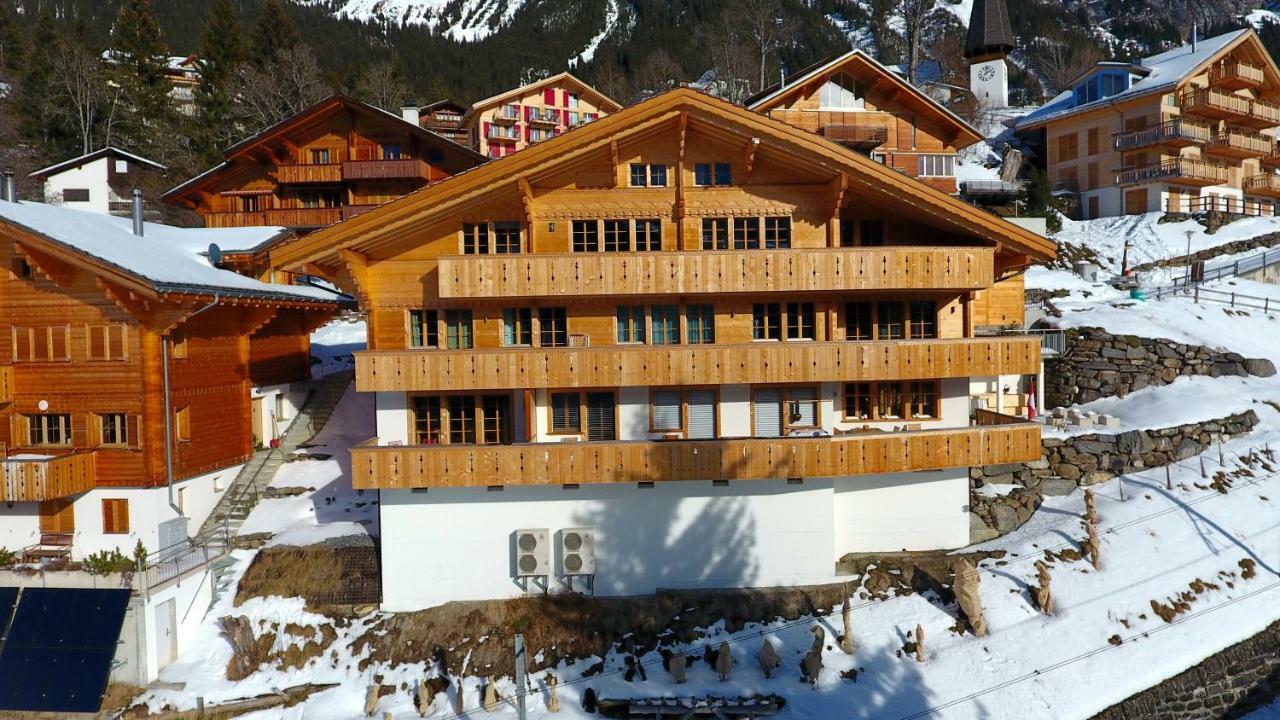 Holiday Flat #1, Chalet Aberot, Wengen, Switzerland Екстериор снимка