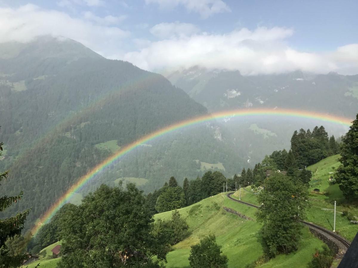 Holiday Flat #1, Chalet Aberot, Wengen, Switzerland Екстериор снимка