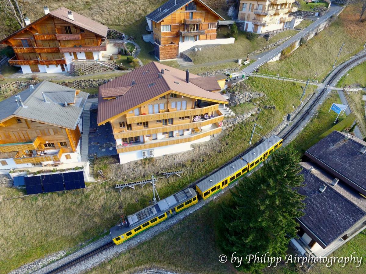 Holiday Flat #1, Chalet Aberot, Wengen, Switzerland Екстериор снимка